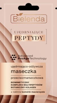 Ujędrniające Peptydy maseczka do twarzy, przeciwzmarszczkowa, ujędrniająco-odżywcza