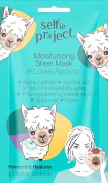 #LovelyAlpaca maska w płachcie, nawilżająca