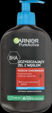 Pure Active żel do mycia twarzy, oczyszczający, z węglem