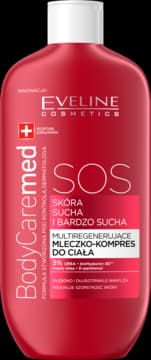 BodyCaremed+ SOS mleczko-kompres do ciała, multiregenerujące
