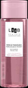 LAAB Skin Barrier Protection esencja do twarzy, tonizująca, nawilżająco-kojąca, z kwasem hialuronowym, 100% Centella B12