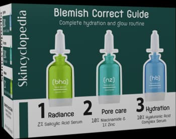 Blemish Correct Guide zestaw serum do twarzy, przeciw niedoskonałościom