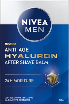 Anti-Age Hyaluron balsam po goleniu, 24h nawilżenia