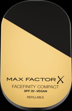 Facefinity podkład w pudrze, kryjący, matowy, SPF 20, nr 006