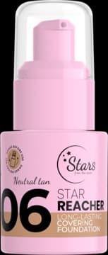 Star Reacher fluid do twarzy, upiększający, kryjący, nr 06 Neutral Tan