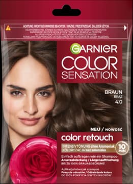 Color Retouch szampon koloryzujący do włosów, nr 4.0 Brąz