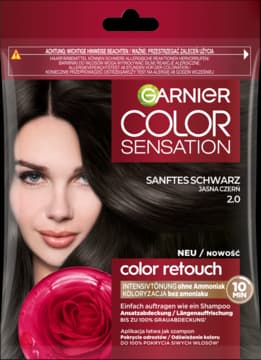 Color Retouch szampon koloryzujący do włosów, nr 2.0 Jasna Czerń