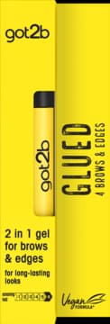 Glued 4 Brows & Edged żel do brwi i baby hair