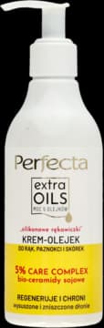 Extra Oils krem-olejek do rąk, skórek i paznokci, z Bio-Ceramidami sojowymi
