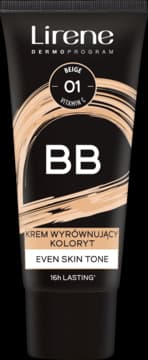 BB krem do twarzy, wyrównujący koloryt, nr 01 Beige