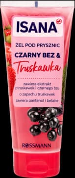 żel pod prysznic, Czarny Bez-Truskawka