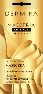 Maestria Anti-Age Therapy maseczka do twarzy z ekstraktem ze śluzu ślimaka 5%, przeciwzmarszczkowa
