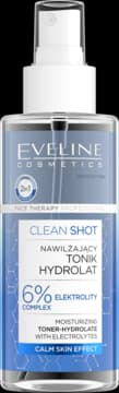 Face Therapy Professional Clean Shot tonik do twarzy hydrolat, nawilżający, 6% elektolity