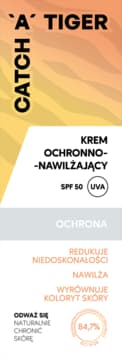 krem do twarzy, ochronno-nawilżający, SPF 50