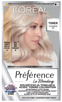 toner do włosów blond, kwasowy, nr 02 Pearly Boost
