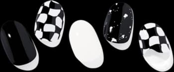 hybryda w naklejkach, Checkers
