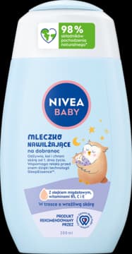 mleczko nawilżające na dobranoc