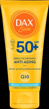 Anti-Aging krem ochronny SPF 50+, wysoko wodoodporny