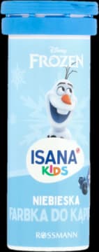Disney Frozen farba do kąpieli, niebieska, o zapachu Jagód