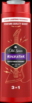 Rockstar żel pod prysznic dla mężczyzn, Vibrant Bergamot