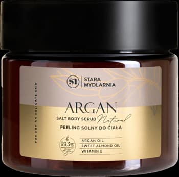 Argan peeling do ciała, solny