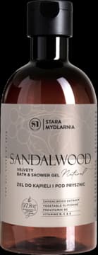 Sandalwood żel do kąpieli i pod prysznic