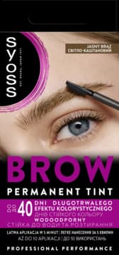 Brow Permanent Tint trwała koloryzacja brwi, Light Brown
