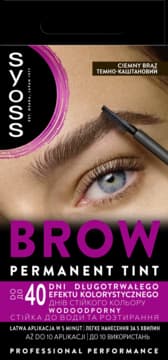 Brow Permanent Tint trwała koloryzacja do brwi, Dark Brown