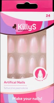 Salon Results Make Your Nails! sztuczne paznokcie, migdał, Babyboomer