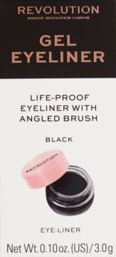 eyeliner w słoiczku, z pędzelkiem, Czarny