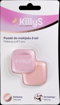 Salon Results puszki do makijażu, kwadratowe