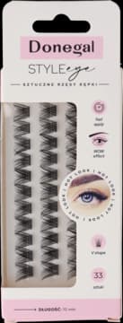 Eye Style kępki rzęs w kształcie litery V, mimm — 4486