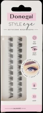 Eye Style kępki rzęs, w kształcie litery V, mimm