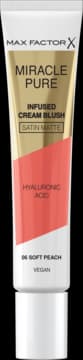 Miracle Pure Cream Infused Blush 06 Soft Peach
