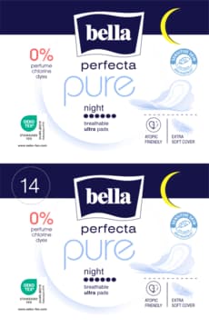 Perfecta Pure podpaski higieniczne, Night