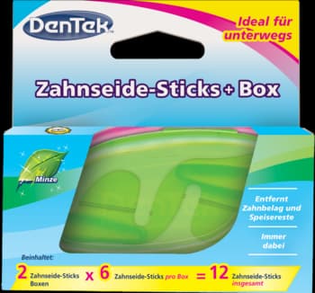 On-The-Go nić dentystyczna z uchwytem