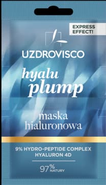 Hyalu Plump maseczka do twarzy, hialuronowa
