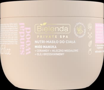 Private SPA nutri-masło do ciała, Sandalwood