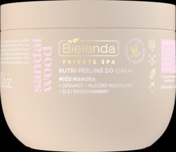 Private SPA nutri-peeling do ciała, odżywienie, Sandalwood