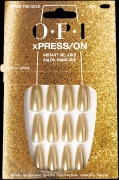 xPRESS-ON zestaw sztucznych paznokci, Break The Gold