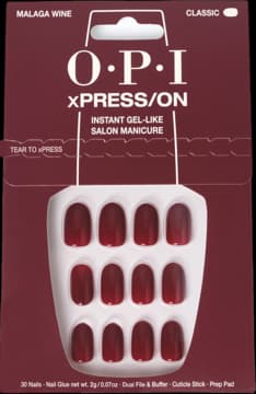 xPRESS-ON zestaw sztucznych paznokci, Malaga Wine