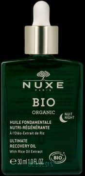 Bio Organic olejek do twarzy, z ekstraktem z ryżu, na noc