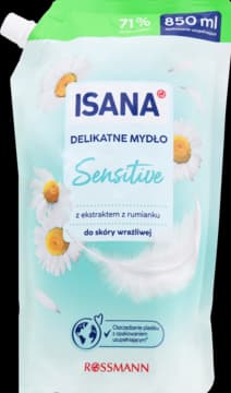 Sensitive mydło w płynie, zapas