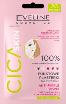 CICAskin plastry na wypryski z wąkrotką azjatycką, kojące
