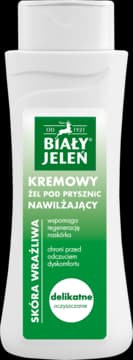 żel pod prysznic, kremowy, nawilżający, do skóry wrażliwej
