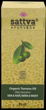 Ayurveda olej tamanu do skóry i włosów, organiczny