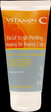 Vitamin C peeling do twarzy, odświeżający i oczyszczający, z Witaminą C