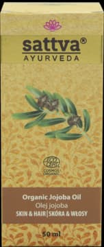 Ayurveda olej jojoba do skóry i włosów, organiczny
