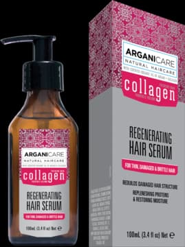 Collagen serum do włosów cienkich i łamliwych, z Kolagenem