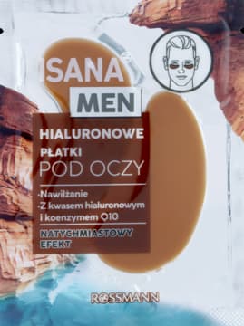 płatki pod oczy, hydrożelowe, z Kwasem Hialuronowym i Koenzymem Q10
